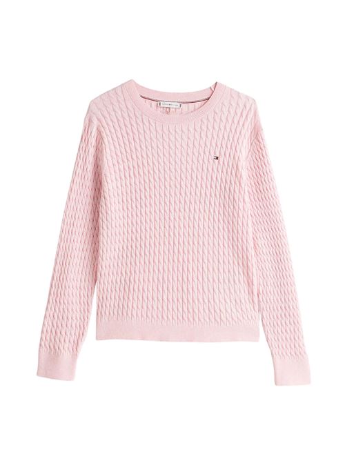 Maglia rosa in cotone Tommy Hilfiger | WW0WW44993TZH